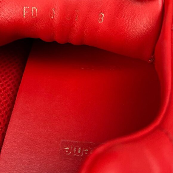 Louis Vuitton X Supreme Run Away Sneakers Red Leather 8 LV or 9 US or 42 EUR - Picture 16 of 16